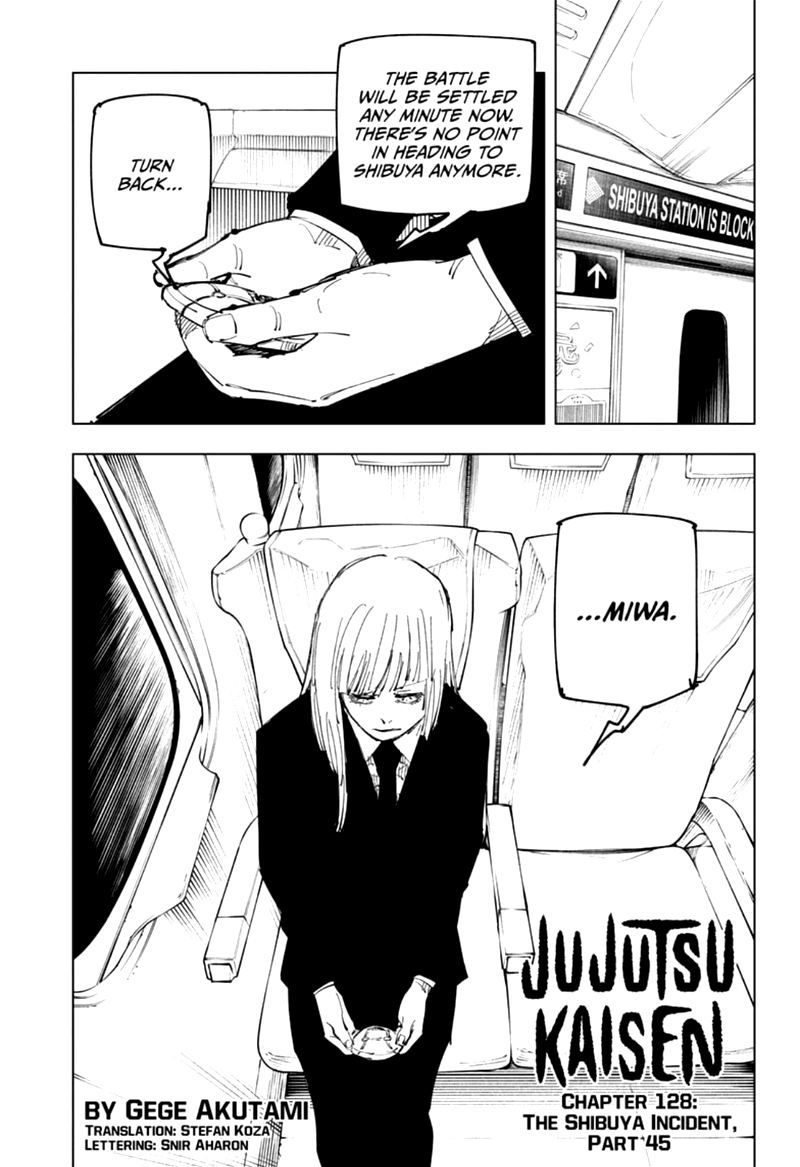 Jujutsu Kaisen Chapter 128 image 01